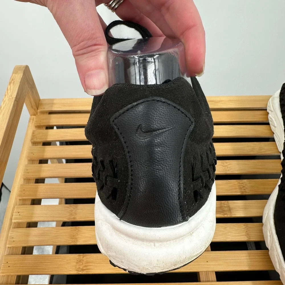 Nike Mayfly Woven Sneaker Mens 10.5 Black Lace Up Running‎ Training Casual Shoes
